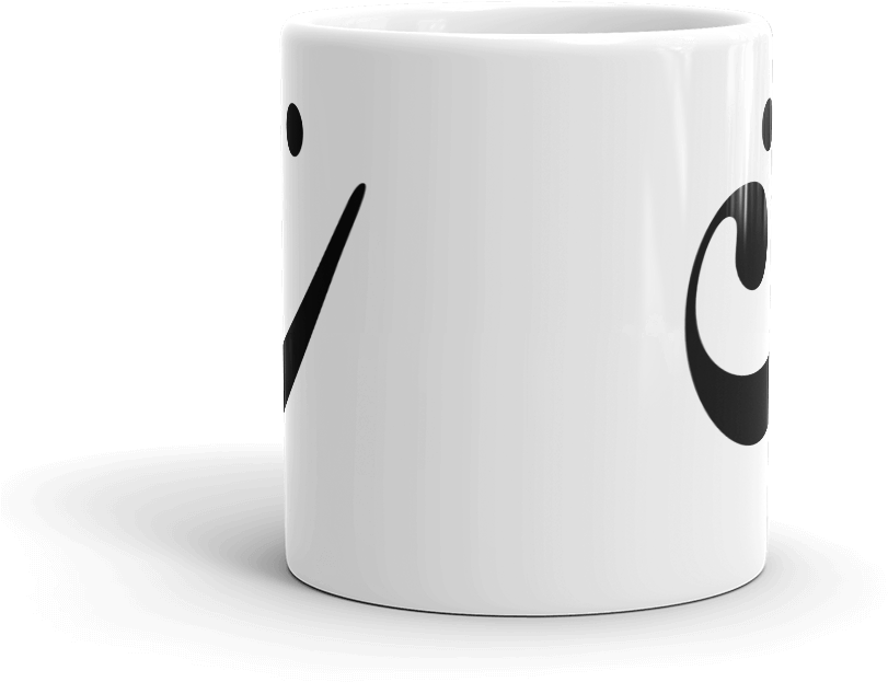 Happy Bass Clef Smiley Mug - Coffee Table Clipart (1000x1000), Png Download