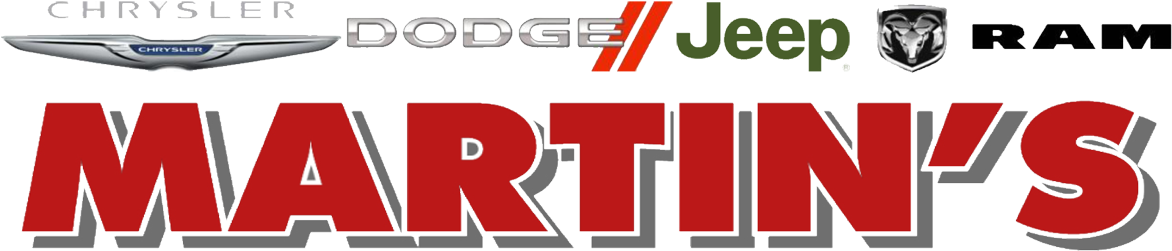 Martin's Chrysler Dodge Jeep & Ram - Graphic Design Clipart (1200x300), Png Download