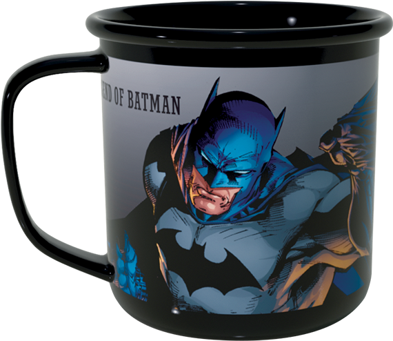 Tin Batman Mug - Coffee Cup Clipart (600x1024), Png Download