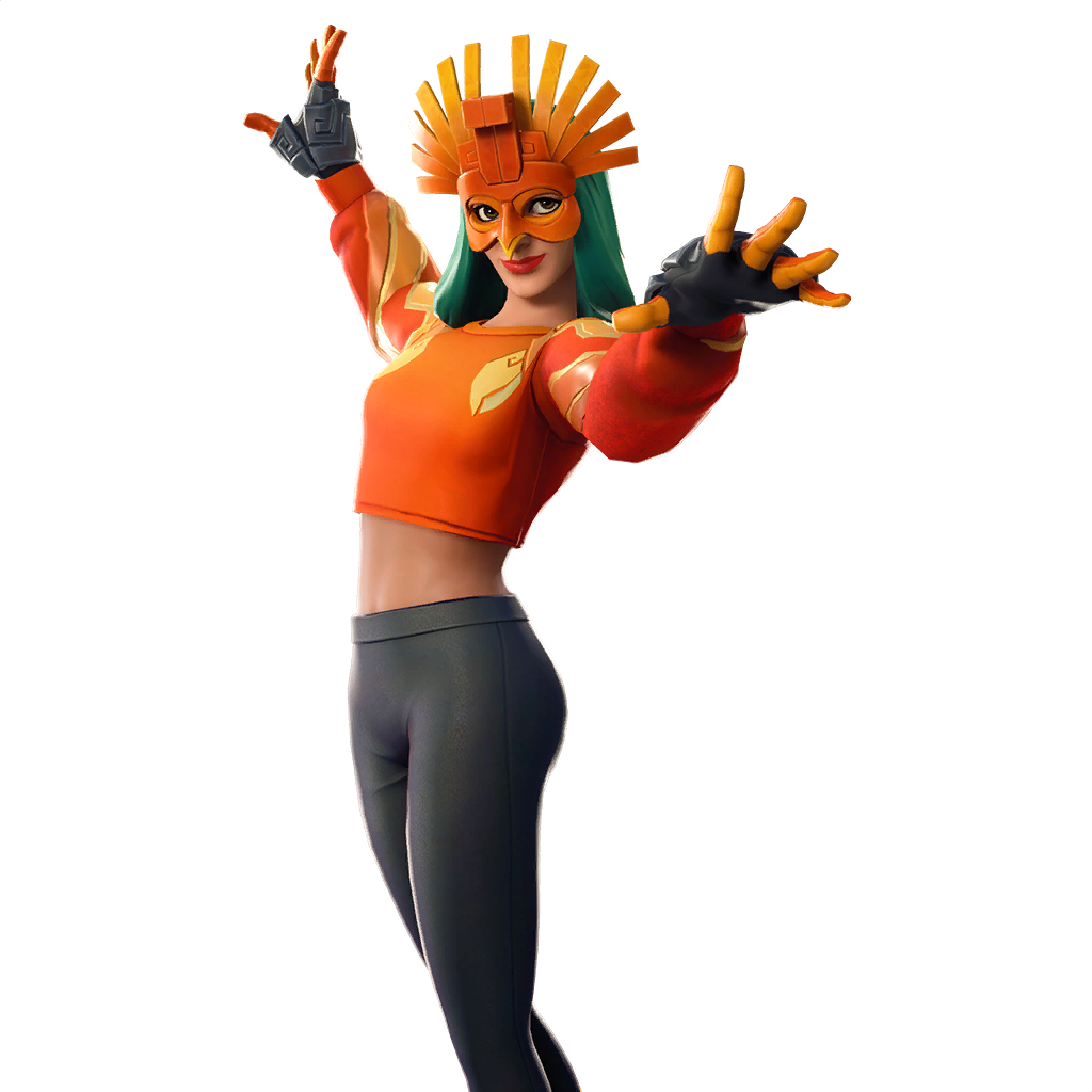 Rare Sunbird Outfit Fortnite Cosmetic Cost Bucks Fortnite - Sunbird Fortnite Png Clipart (1024x1024), Png Download