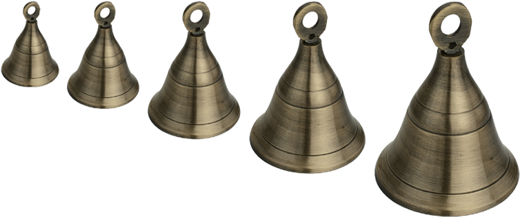 Bell With Handle Png - Ghanta Clipart (800x501), Png Download
