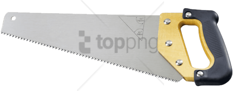 Free Png Download Hand Saw Png Images Background Png - Hand Saw Transparent Clipart (850x514), Png Download