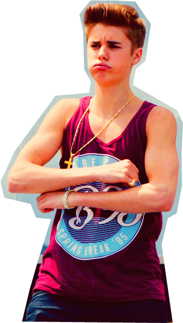 Caricaturas De Justin Bieber Png Clipart (500x680), Png Download