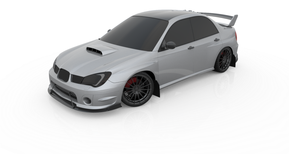 Load In 3d Viewer Uploaded By Anonymous - Subaru Impreza Wrx Sti Clipart (960x639), Png Download