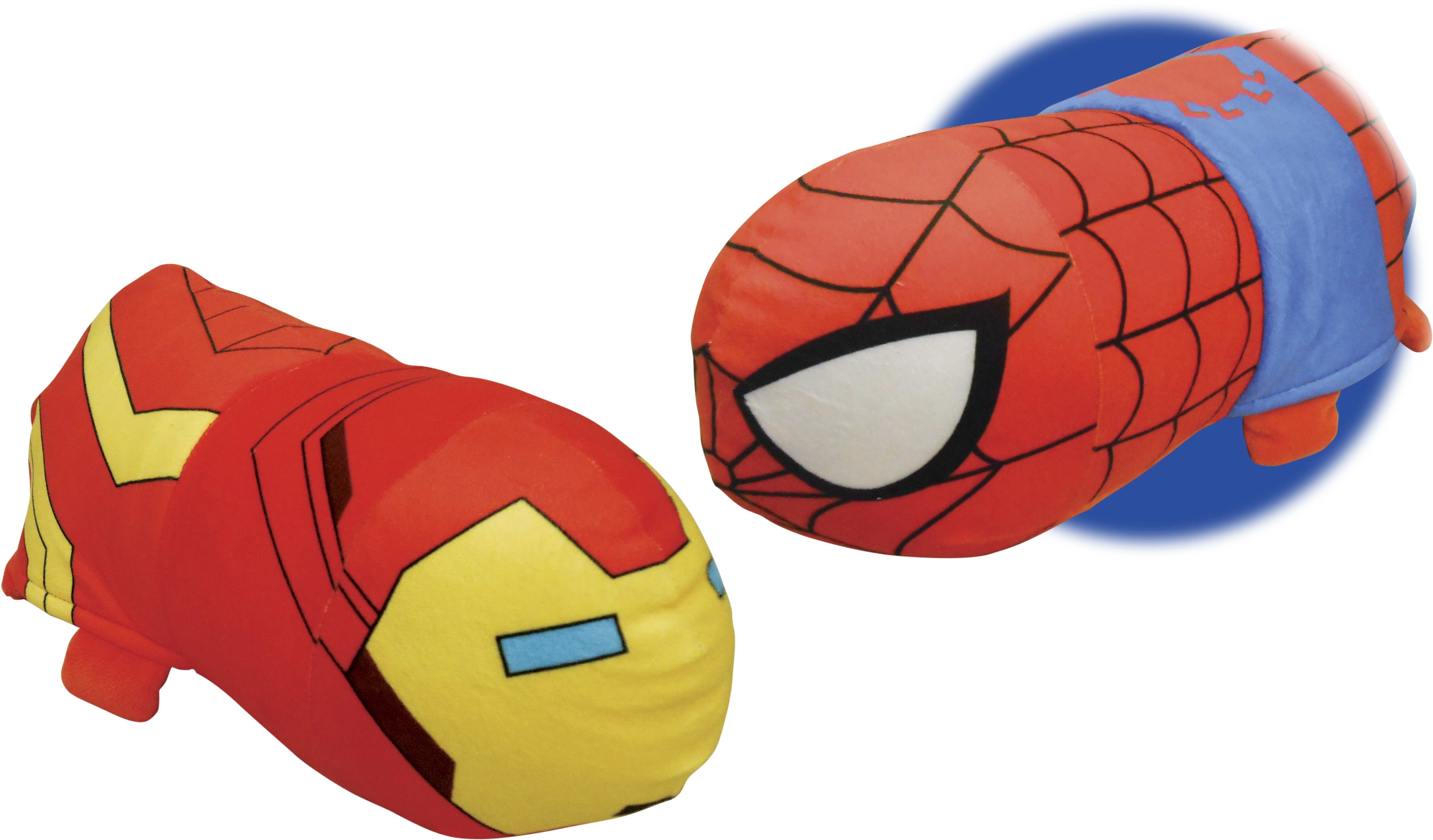 14" Disney Marvel Iron Man To Spider-man Flipazoo 2 - Plush Clipart (5926x3709), Png Download