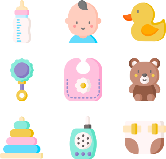 Baby Shower Clipart (600x564), Png Download