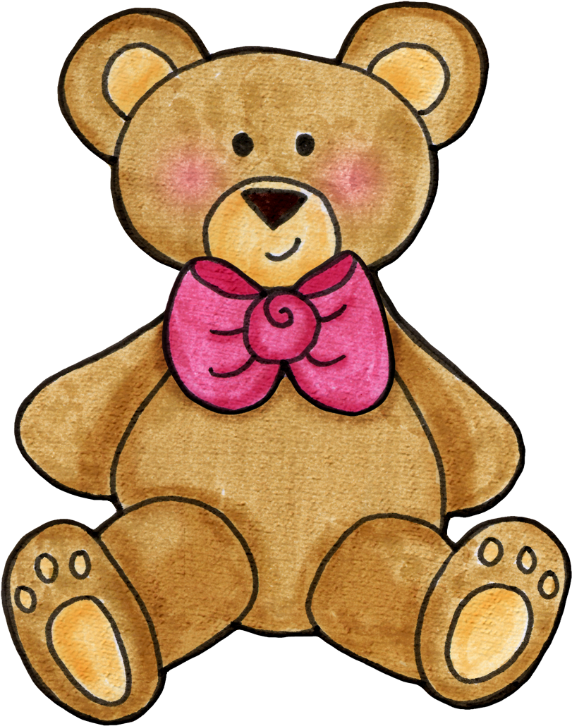 Plantillas Baby Shower ,de La Web - Boy Baby Shower Teddy Bear Clip Art - Png Download (811x1030), Png Download