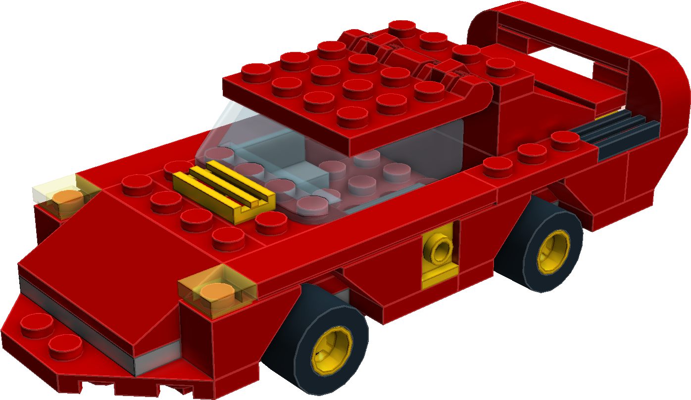 Ferrari - Model Car Clipart (1401x919), Png Download