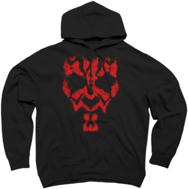 Darth Maul Grunge - My Hero Academia Hoodies Clipart (650x650), Png Download