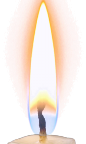 Candles Png Transparent Images - Flame Clipart (640x480), Png Download