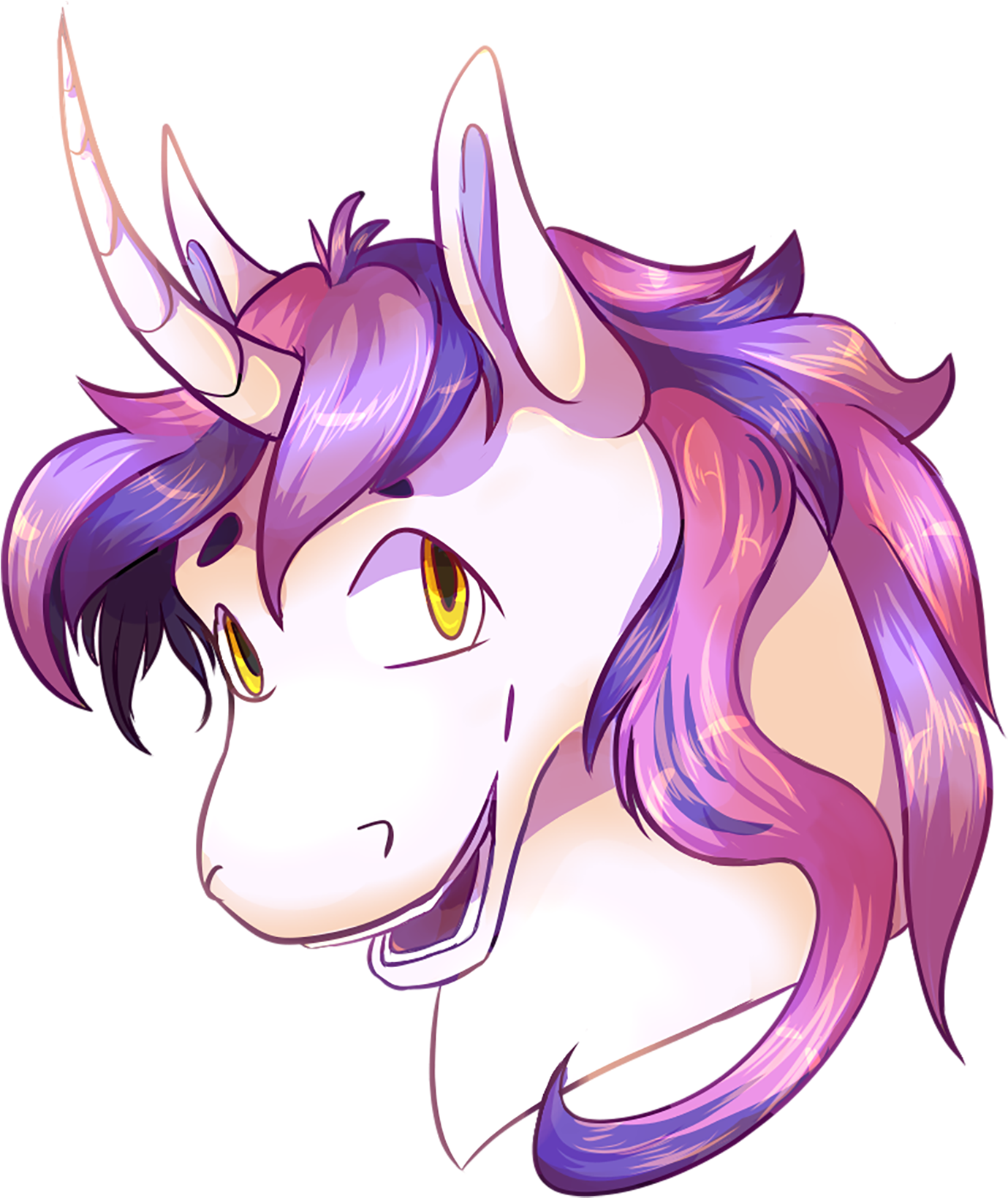 Unicorntrans By Auroricdragon Dcvdxiw - Cartoon Clipart (1700x1700), Png Download