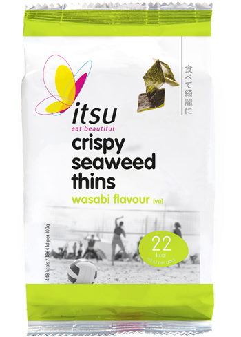 Crispy Seaweed Thins Wasabi - Poster Clipart (1024x1024), Png Download