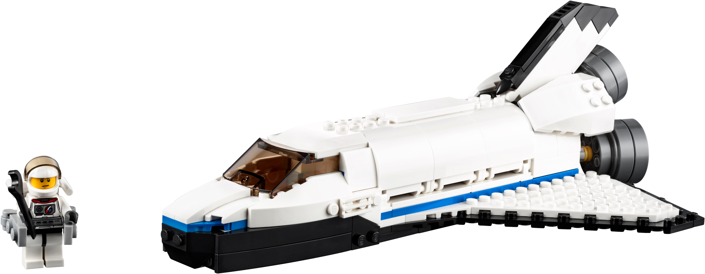 Space Shuttle Explorer - Lego Creator Space Shuttle Clipart (2400x1799), Png Download