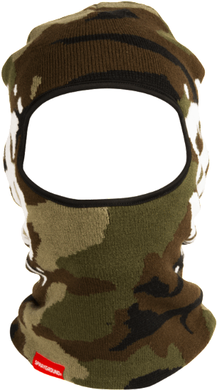 Camo Money Drip Ski Mask - Beanie Clipart (600x600), Png Download