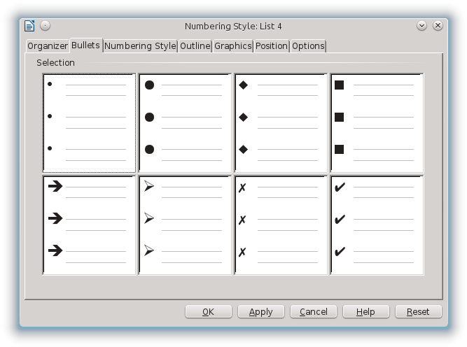 Bullet Point In Excel - Bullets In Libreoffice Excel Clipart (692x521), Png Download