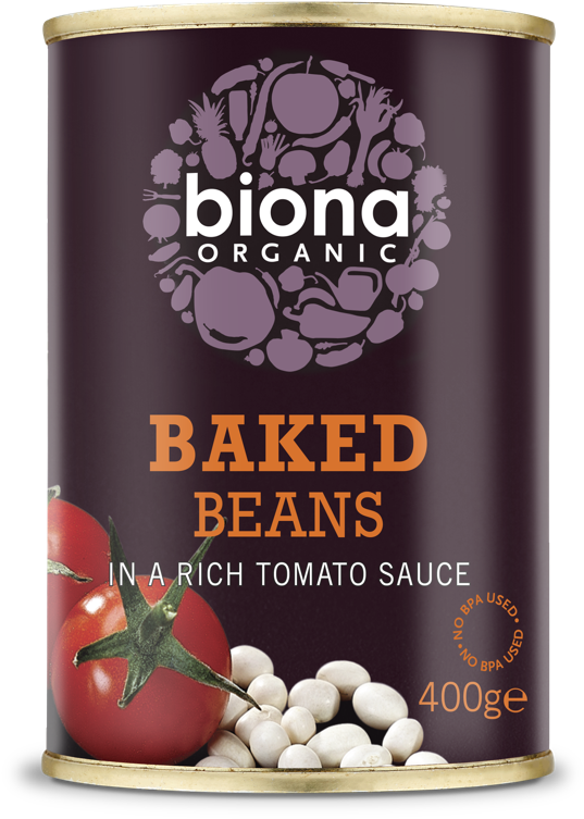 Biona Baked Beans , Png Download - Black Eyed Beans Biona Clipart (537x753), Png Download