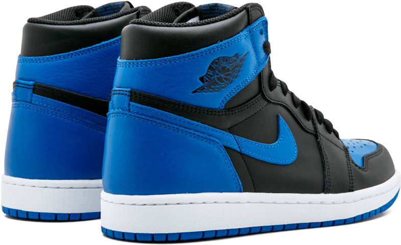 Air Jordan 1 Retro "royal" Clipart (786x480), Png Download
