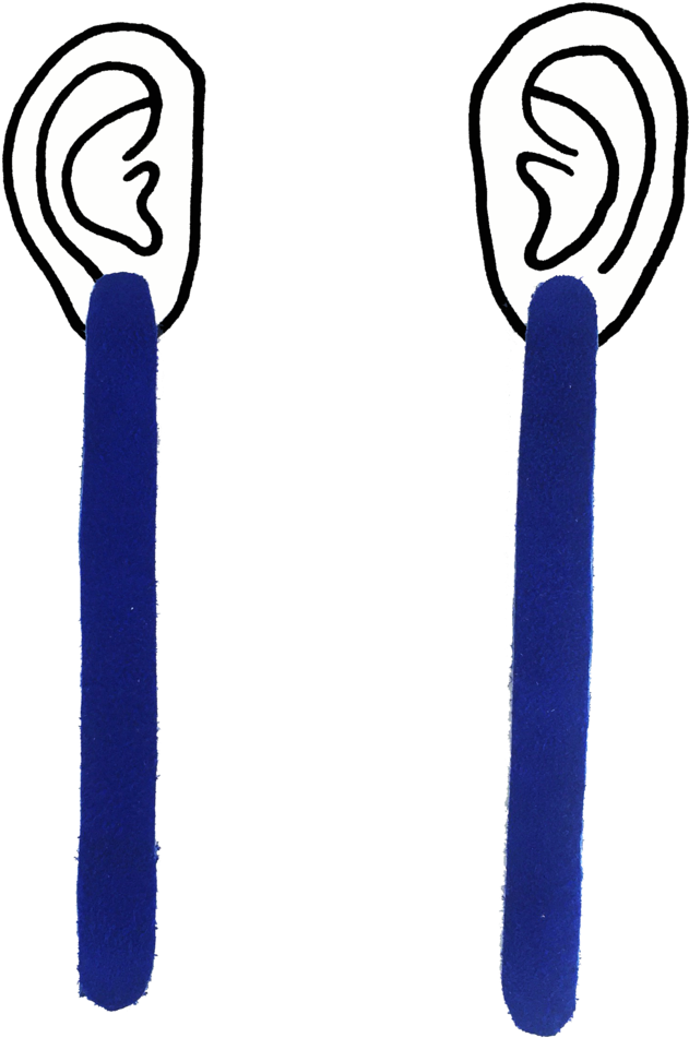 Jordan Kushins Leather Earrings6 - Skipping Rope Clipart (1000x1000), Png Download