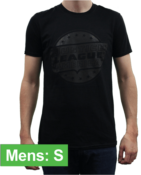 Justice League Logo Mens T-shirt - Active Shirt Clipart (600x600), Png Download