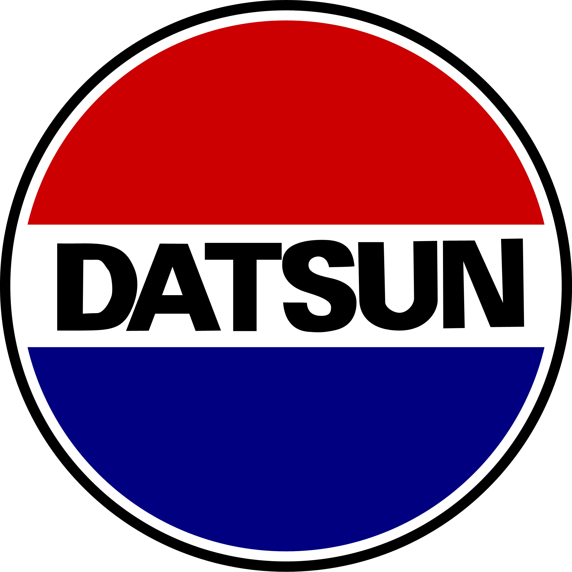 Subaru Vector Background - Datsun Logo Clipart (2000x2000), Png Download