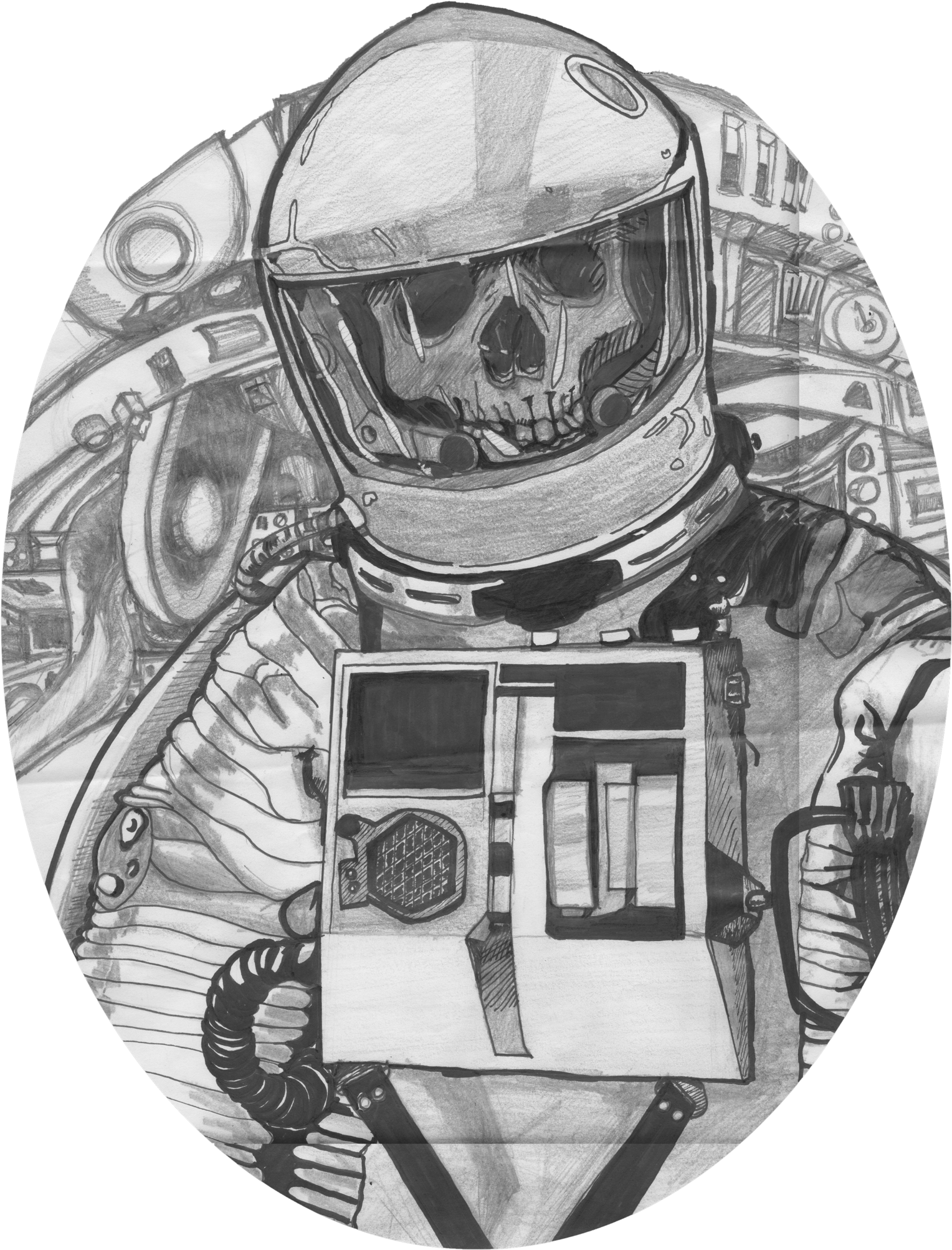 Dead Astronaut Png - Dead Astronaut Clipart (1579x2048), Png Download