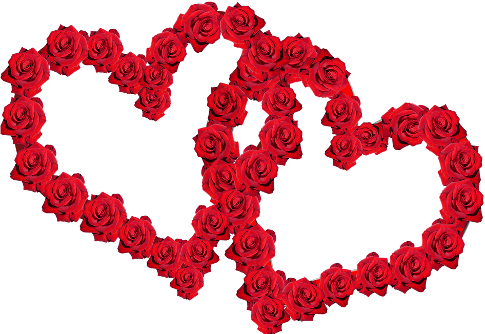 Valentine Red Roses Heart Romance Symbol - Love Clipart (946x652), Png Download