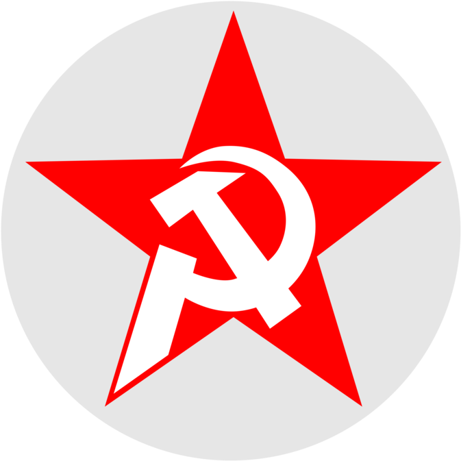 Flag Of The Soviet Union Hammer And Sickle Communism - Hammer And Sickle Circle Png Clipart (750x750), Png Download
