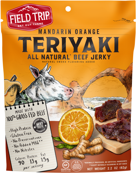 Premium - Field Trip Teriyaki Jerky Clipart (700x700), Png Download