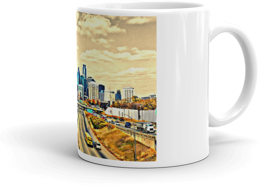 Skyline Transparent Minneapolis - Coffee Cup Clipart (1000x1000), Png Download
