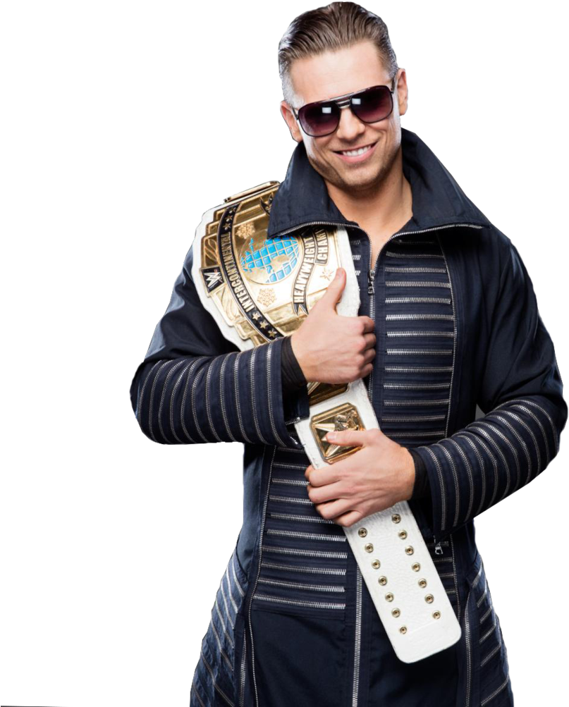 #ggenomercy Hashtag On Twitter - Wwe The Miz Universal Champion Clipart (1024x1024), Png Download