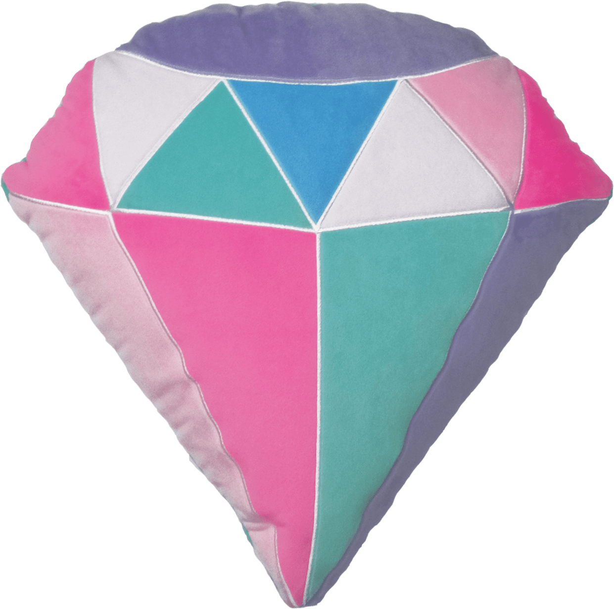 Full Size Of Kids Room - Emoji Diamond Pillow Clipart (1250x1250), Png Download