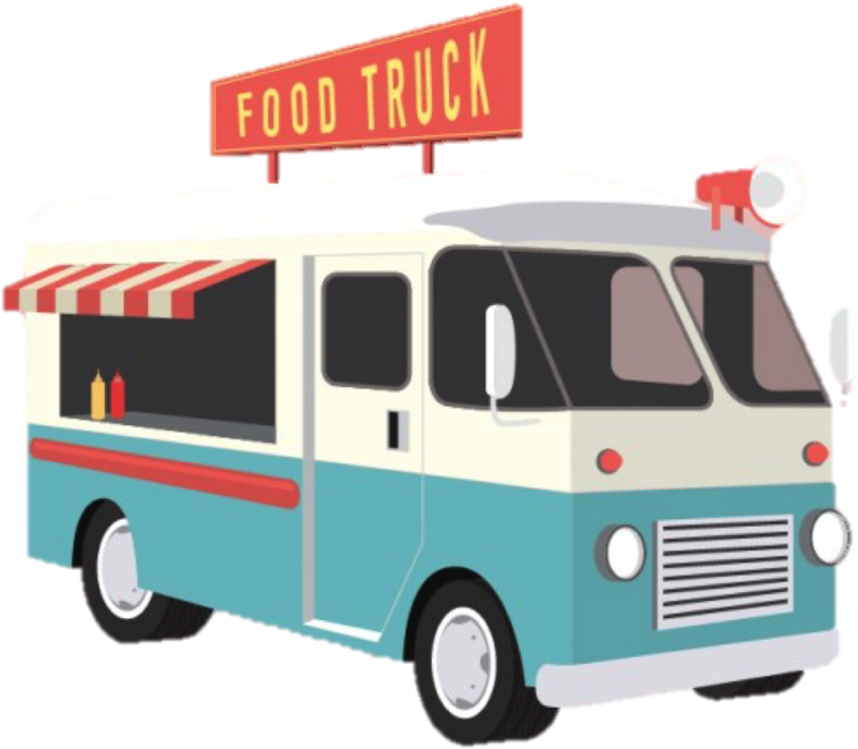 Best Places To Try India S Ⓒ - Food Truck Drawing Easy Clipart (1000x999), Png Download