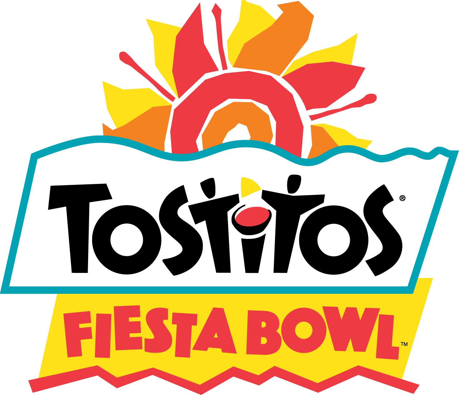 - Hidden Pictures In Logos - Tostitos Fiesta Bowl Clipart (1470x1265), Png Download