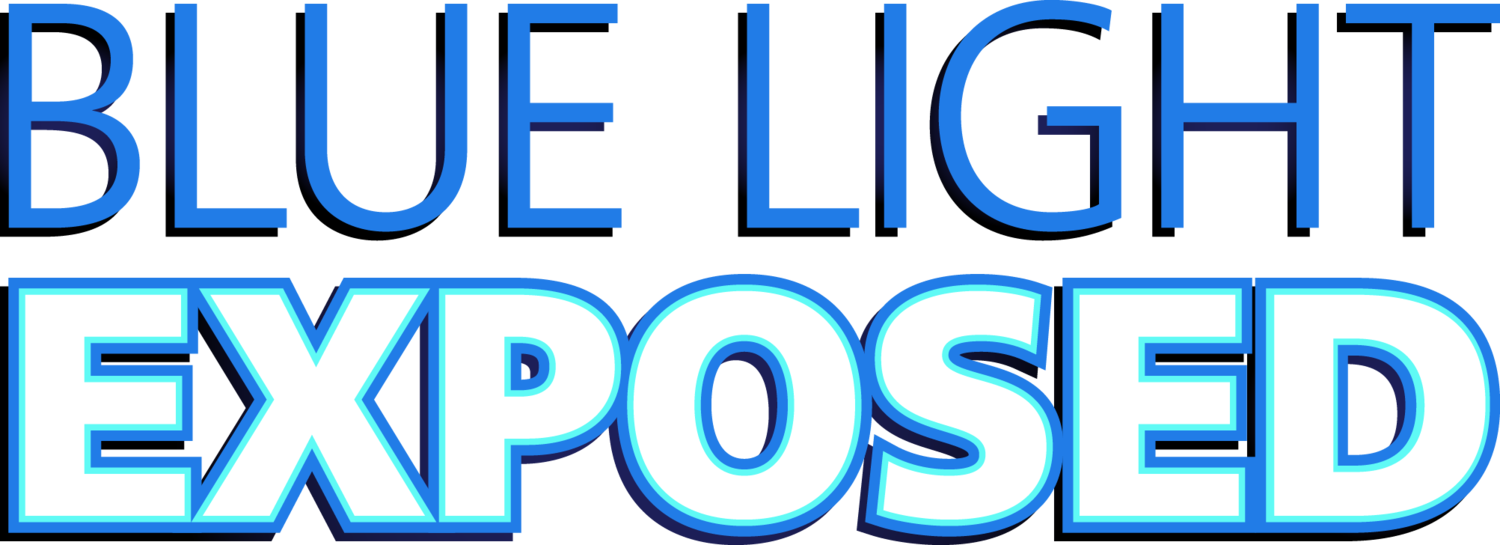 Transparent Laser Blue Light - Blue Light Exposed Clipart (1500x545), Png Download