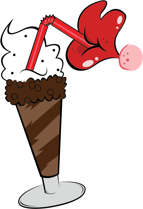 Diner Clipart Milkshake - Png Download (612x792), Png Download