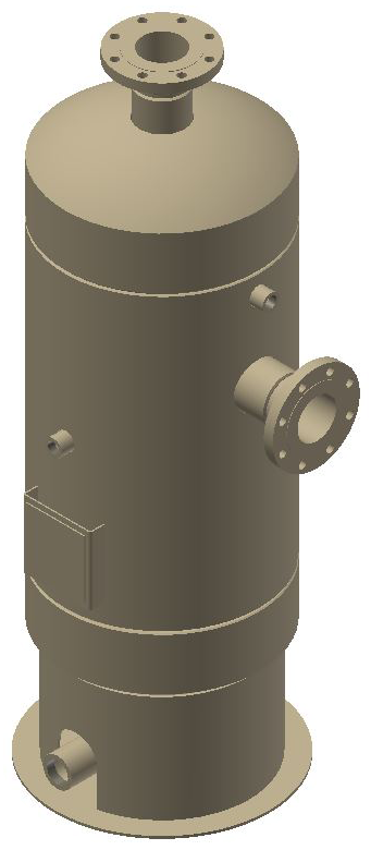 Vertical Drip Pot - Cylinder Clipart (533x864), Png Download