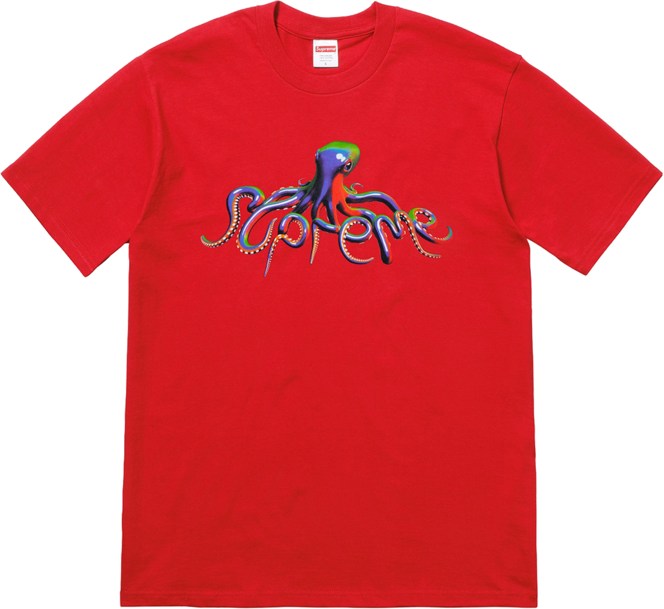 Supreme Tentacles Tee Brick , Png Download - Rubber Johnny Supreme Chris Cunningham Clipart (2173x1994), Png Download