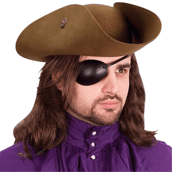 Leather Eye Patch - Eye Patch Clipart (555x555), Png Download