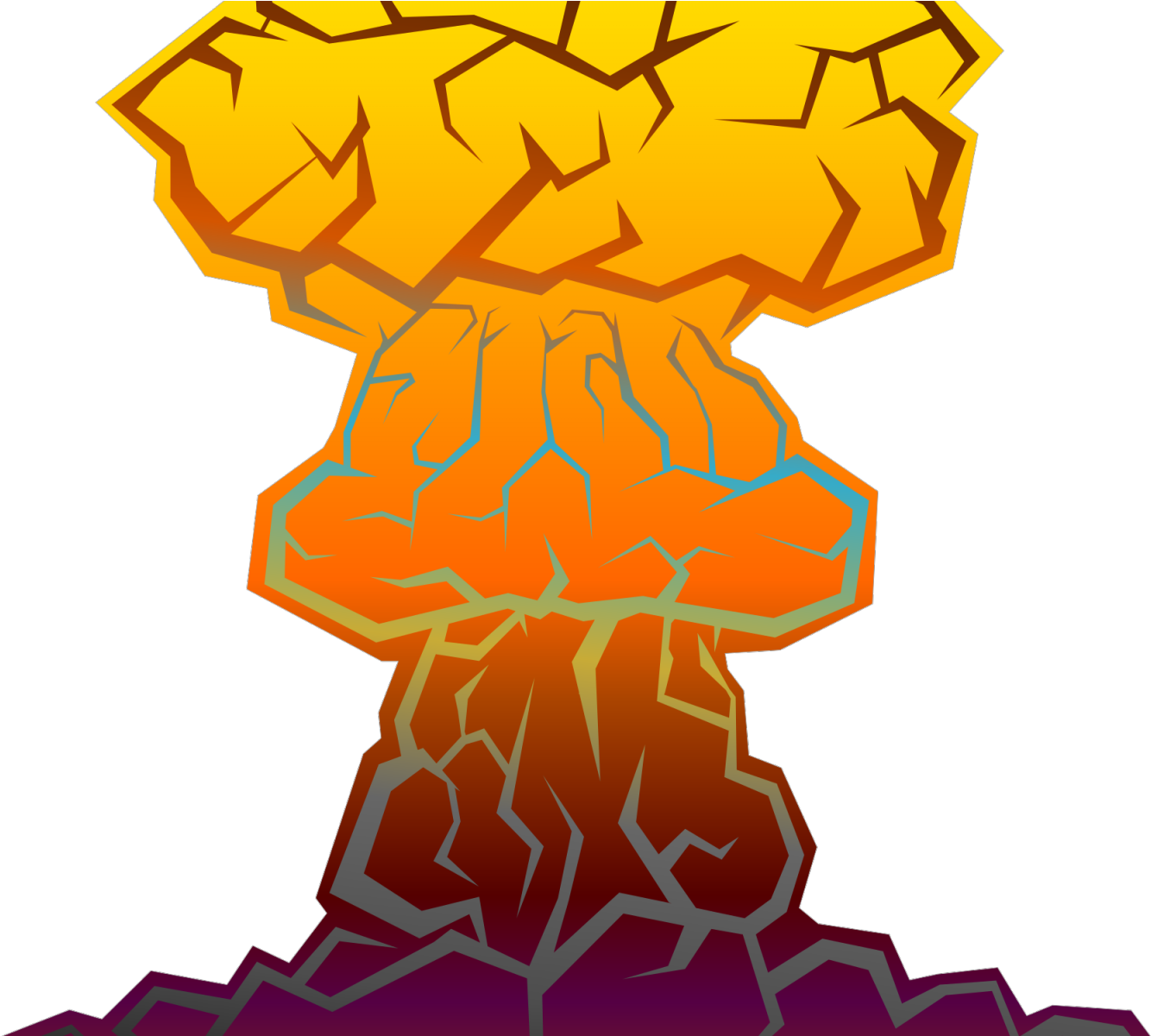 Nuclear Explosion Gif Png Clipart (1920x1200), Png Download