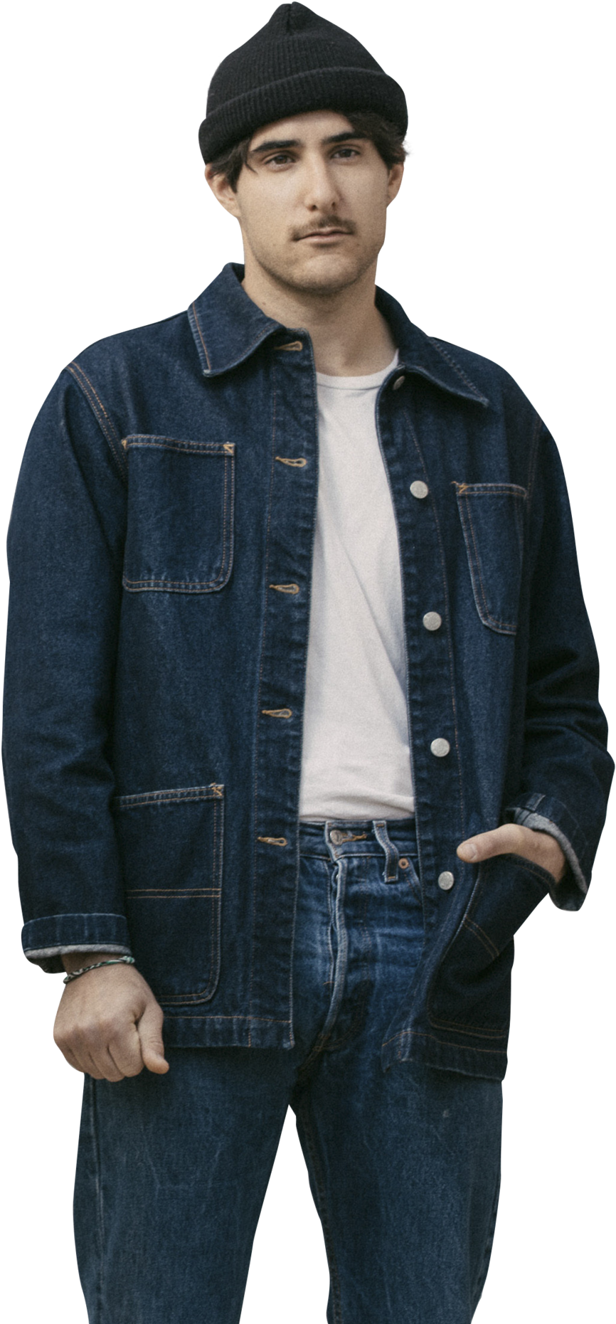 Zac Farro - Knit Cap Clipart (1126x1920), Png Download