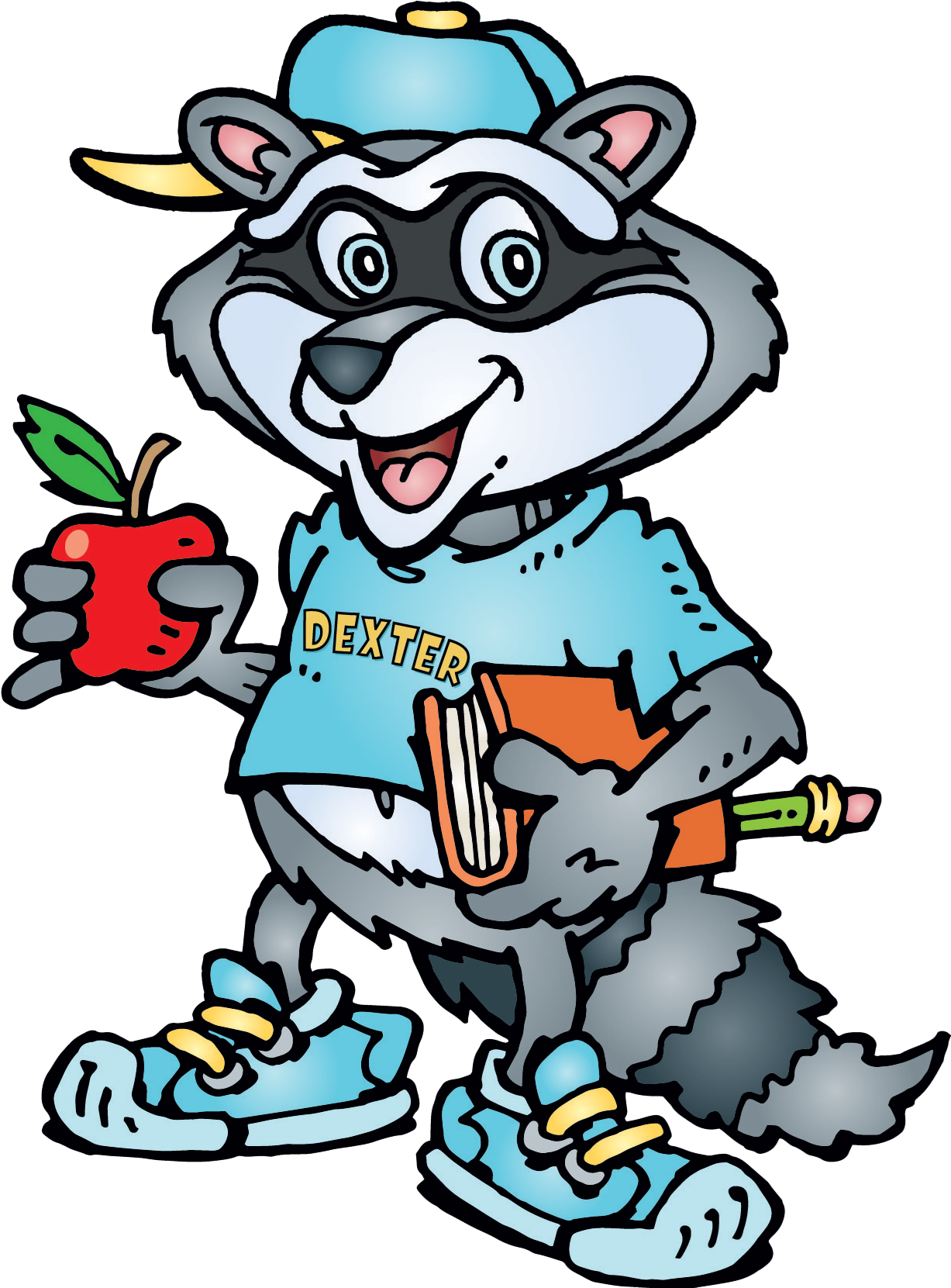 Knoebels Dexter School Groups - Cartoon Clipart (1349x1660), Png Download