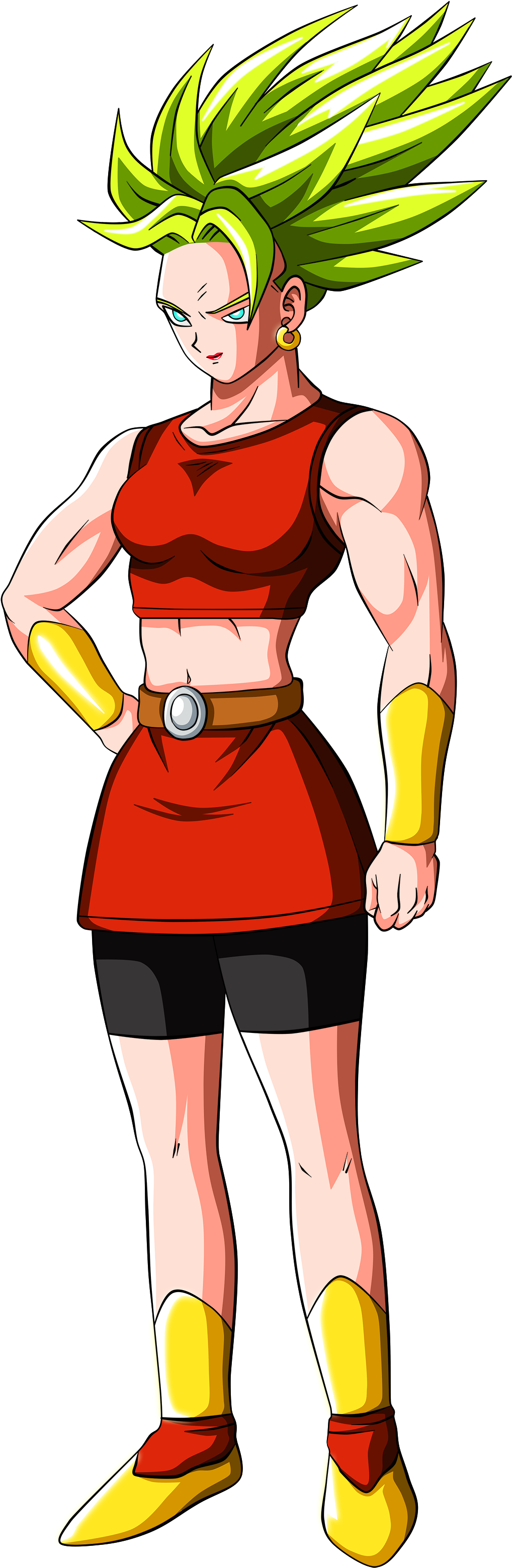 Kale Super Saiyan - Dragon Ball Super Kale Super Saiyan Clipart (2536x3200), Png Download