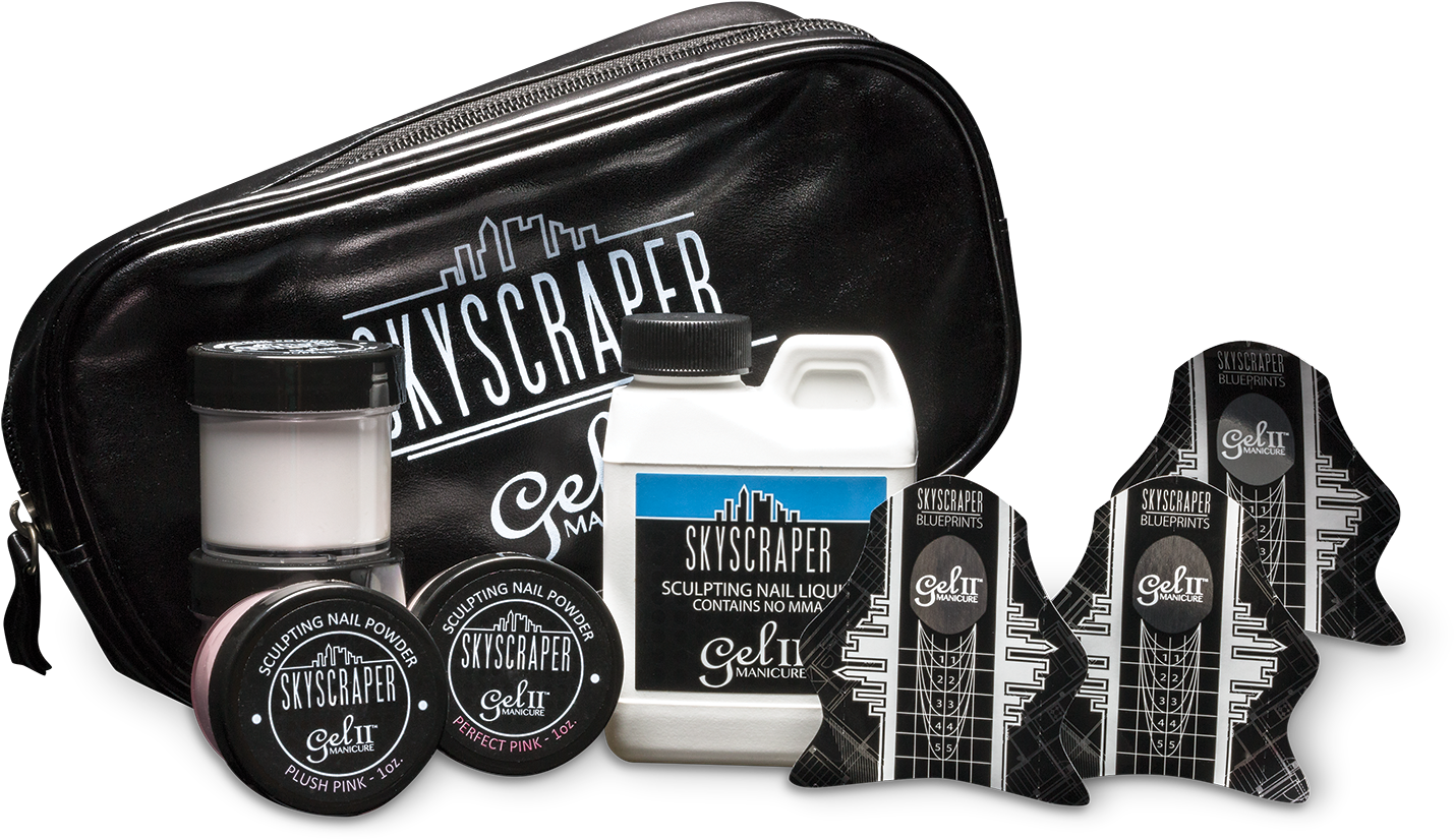 Skyscraper Acrylic Nails - Eye Liner Clipart (1500x877), Png Download