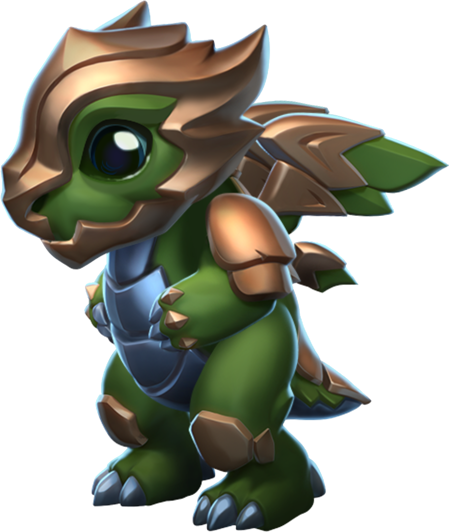 Warrior Dragon Baby Clipart (903x1071), Png Download