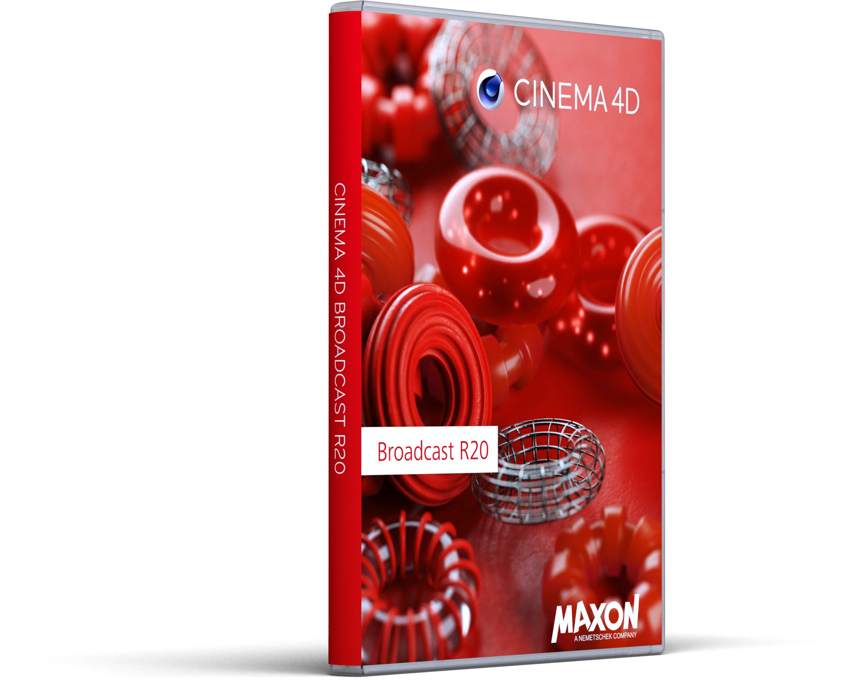 Cinema 4d Broadcast Clipart (5000x2812), Png Download