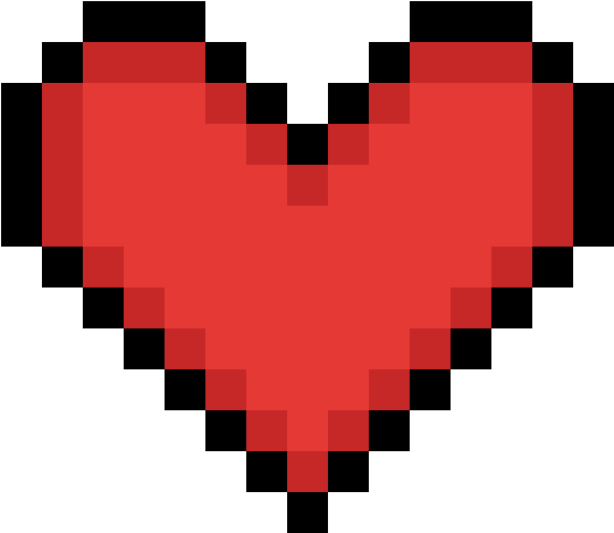 Tiny Heart Png - Pixel Heart Clipart (1184x1184), Png Download