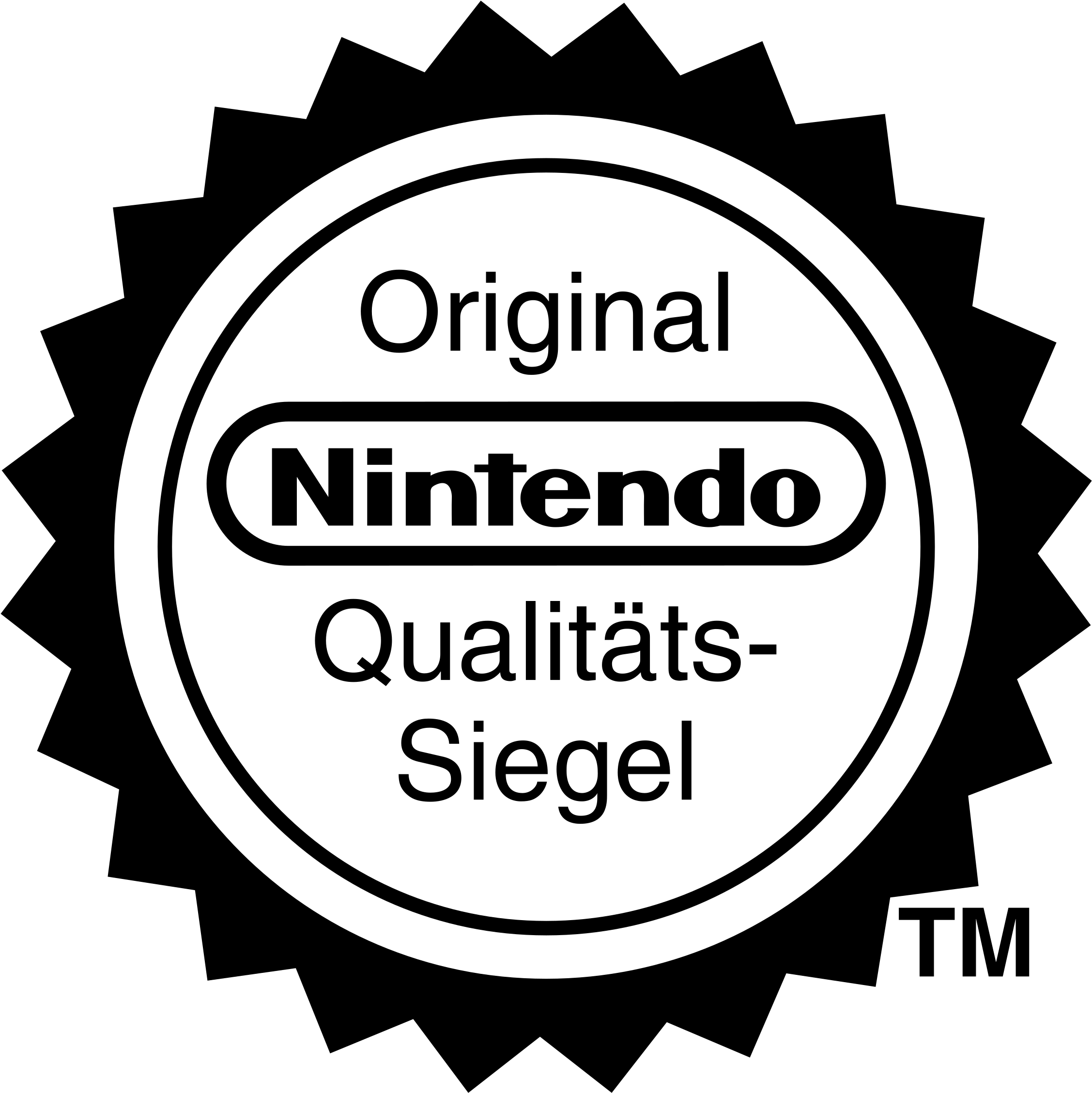 Nintendo Original Logo Png Transparent - Nintendo Clipart (2400x2400), Png Download