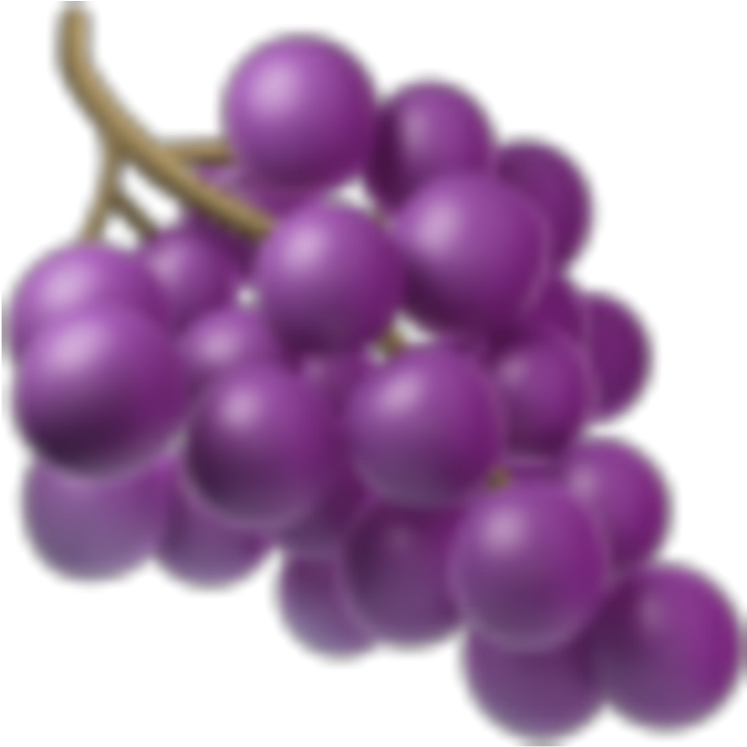 Grape Emoji Png - Peach Emoji Ios 10.2 Clipart (1024x1024), Png Download