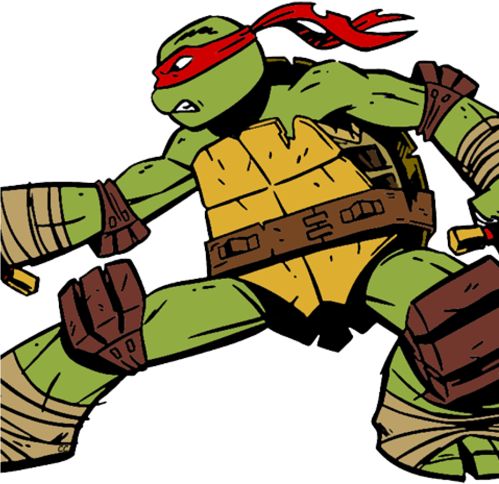 Tmnt Clipart Teenage Mutant Ninja Turtles Clip Art - Cartoon Raphael Ninja Turtles - Png Download (1024x1024), Png Download