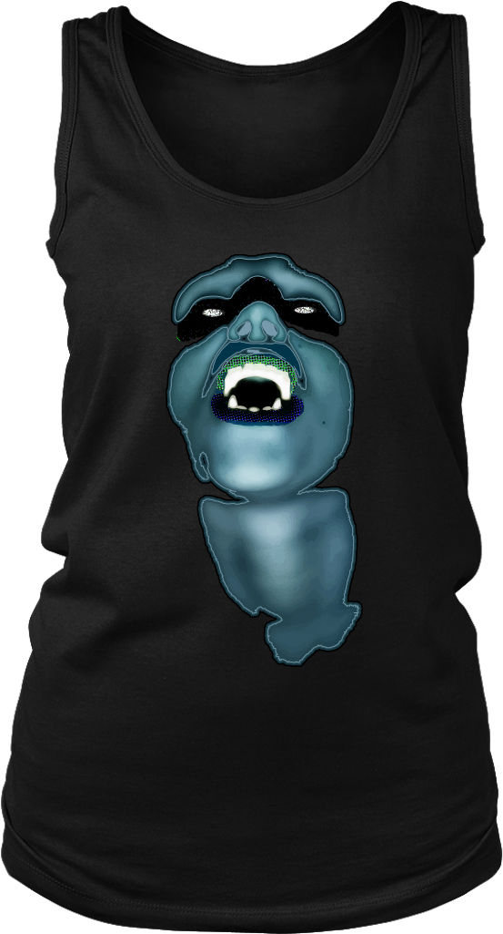 Fangs Tank - Shirt Clipart (1024x1024), Png Download